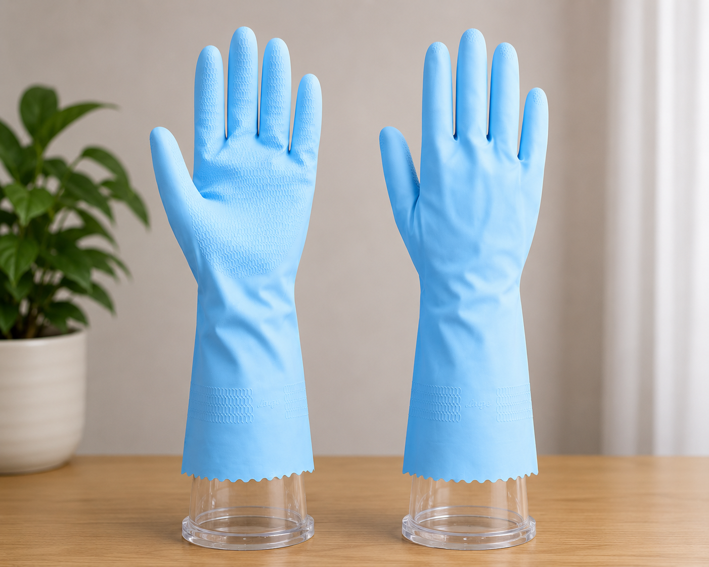Rubber House Hold floklined 55-60 Gm