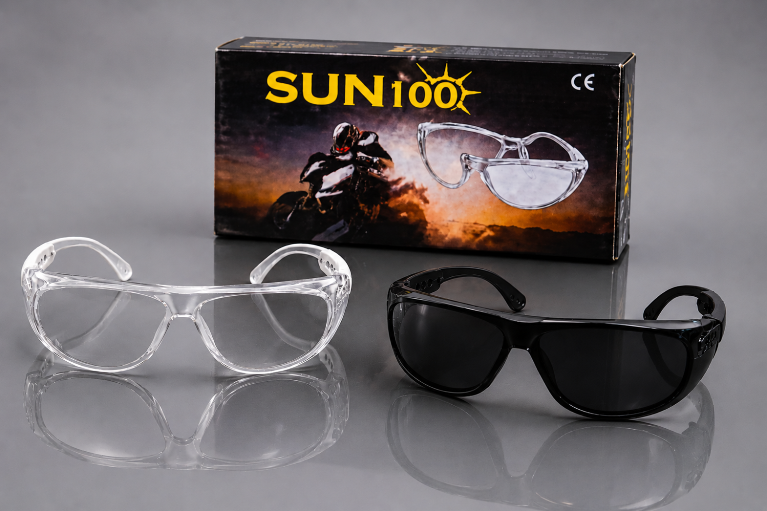 Safety goggle Sun 100 Clear