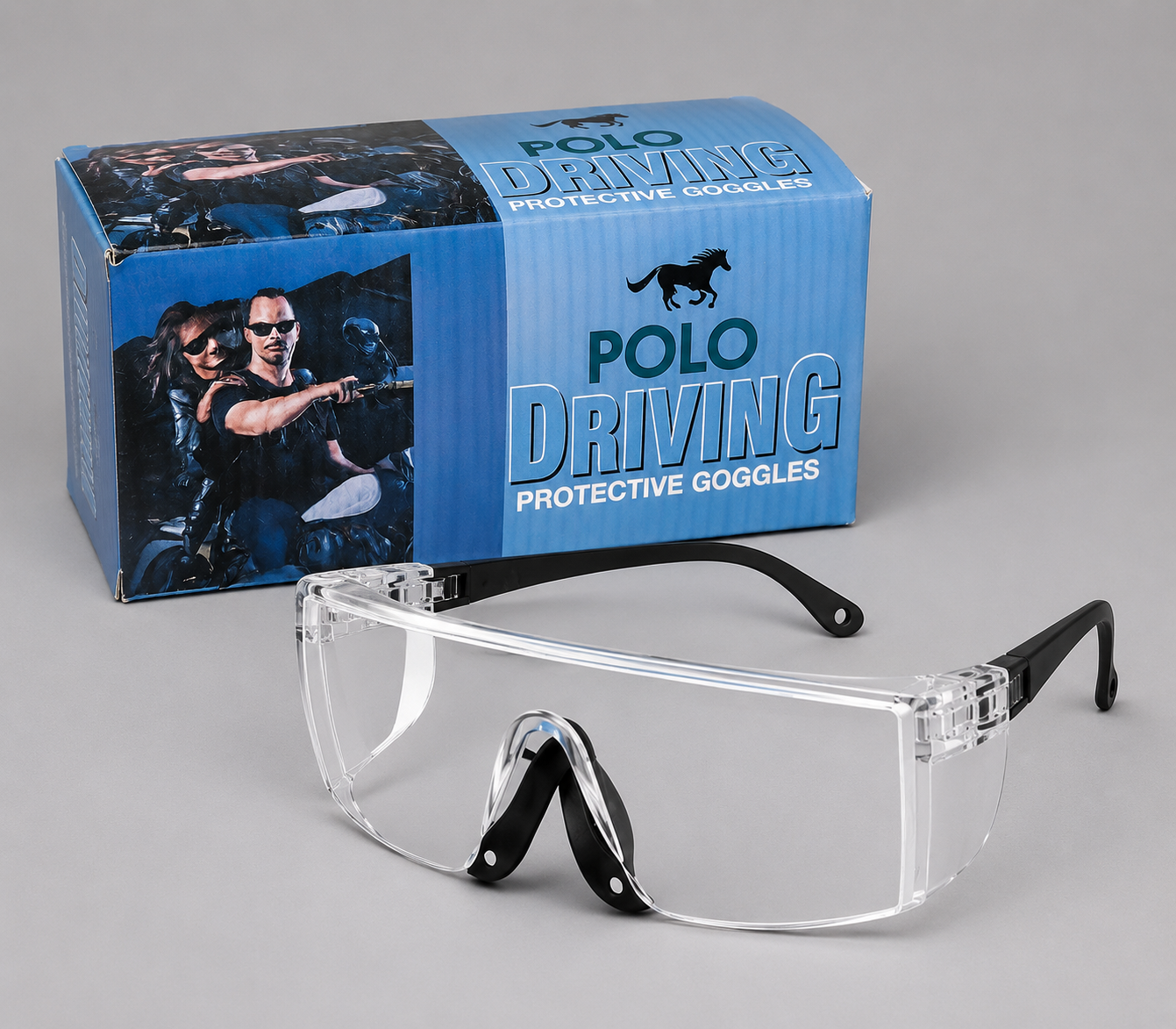 POLO +CLEAR  SAFETY GOGGLES