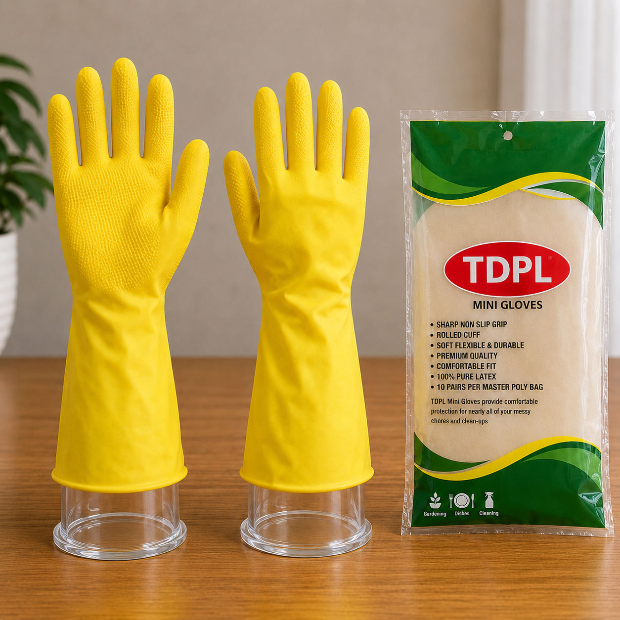 TDPL House Hold Rubber Gloves