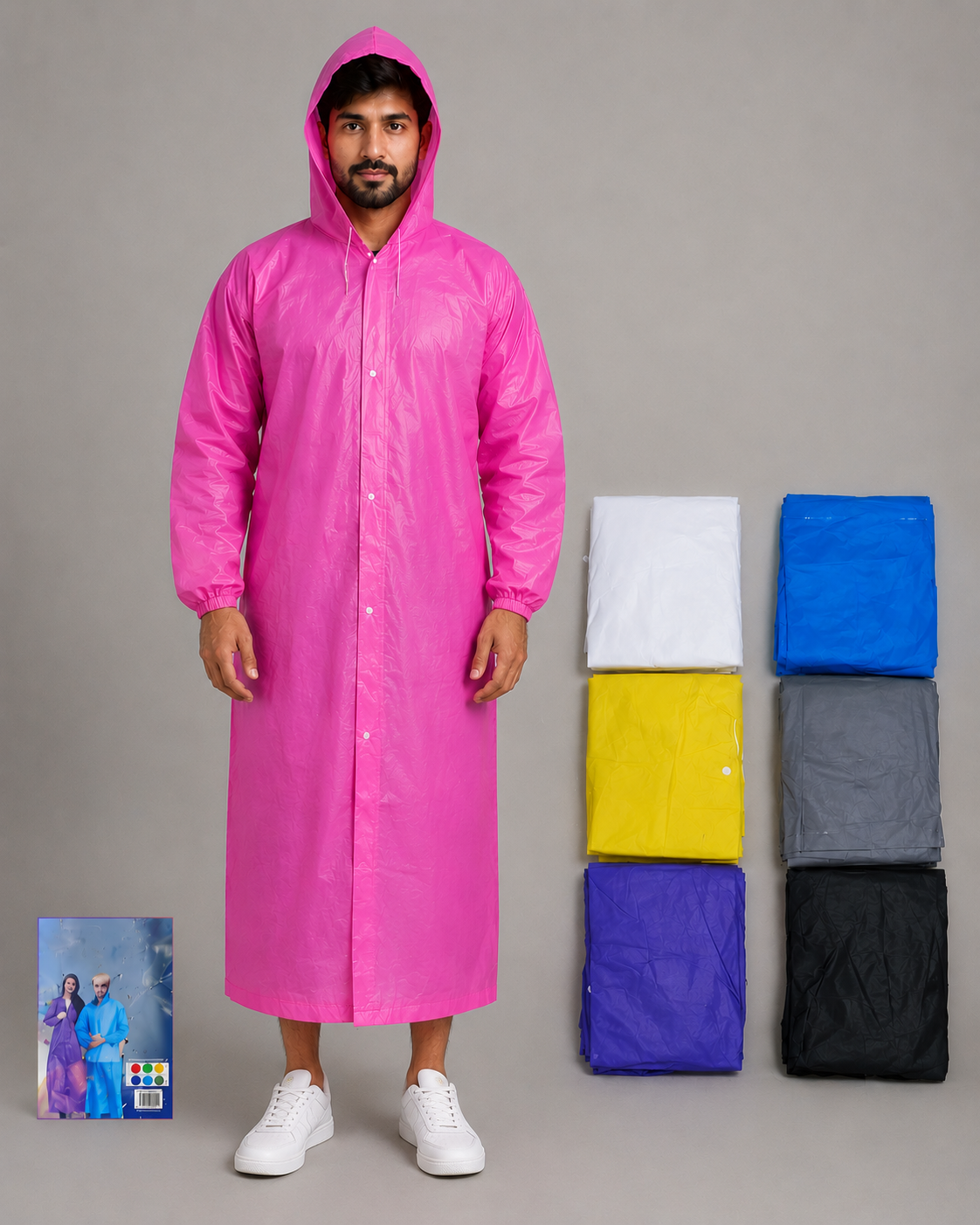 Eva Long Raincot 140 Gsm