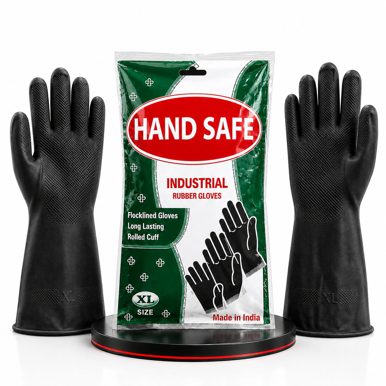TDPL Industrial Gloves 110 gm Black