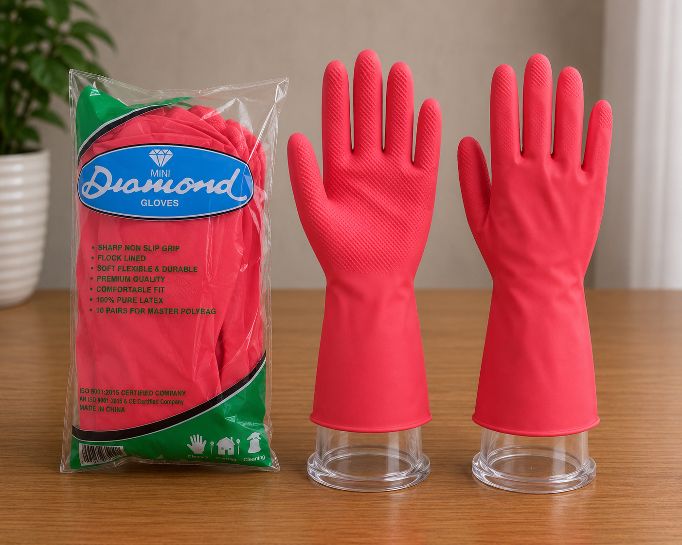 Red Mini Hand Gloves