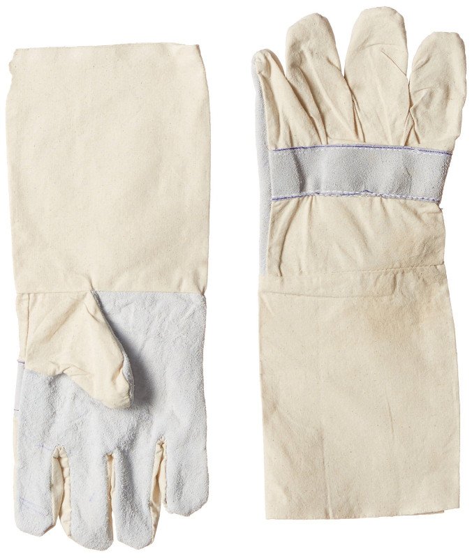 Leather Canva Hand Gloves
