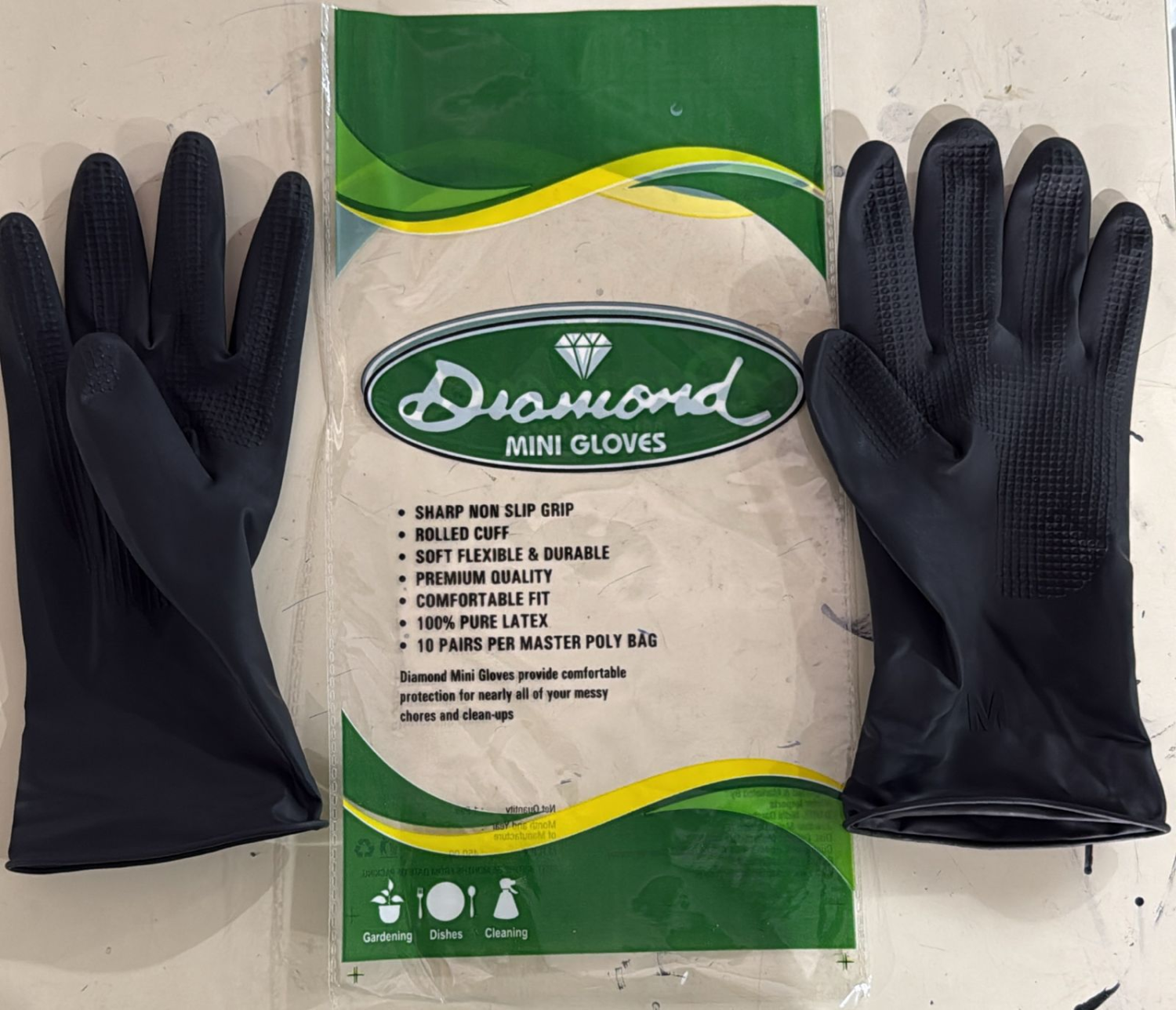 Black  mini Hand Gloves