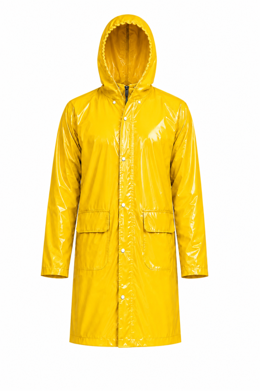 Pvc Long Raincoat
