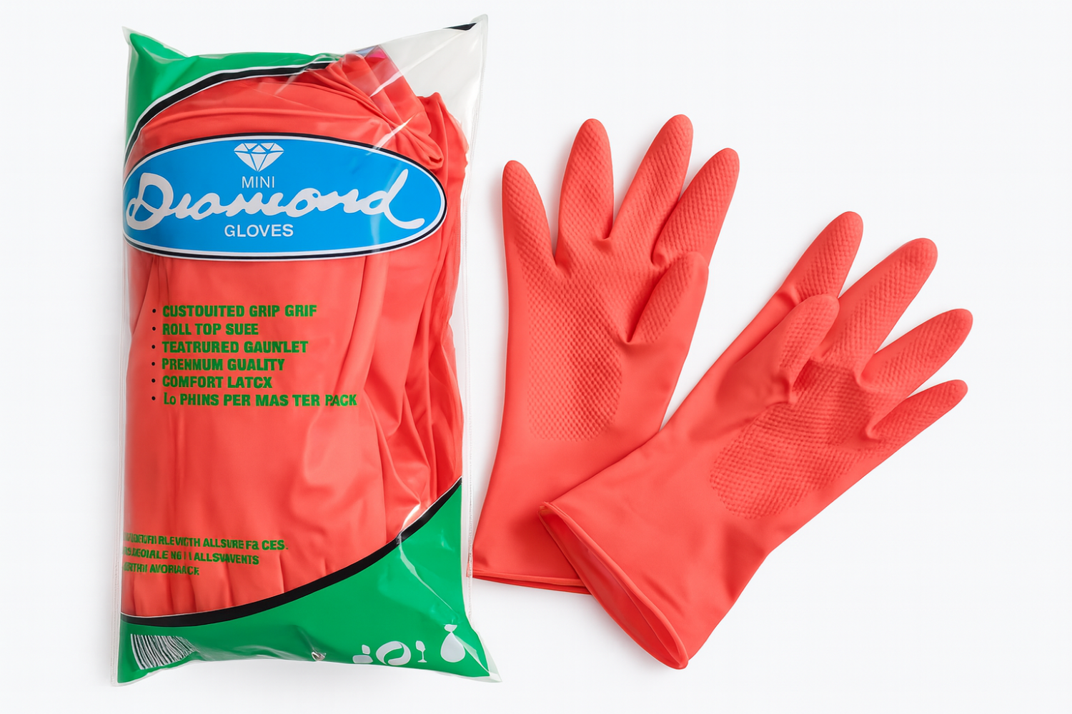 Red Mini Hand Gloves