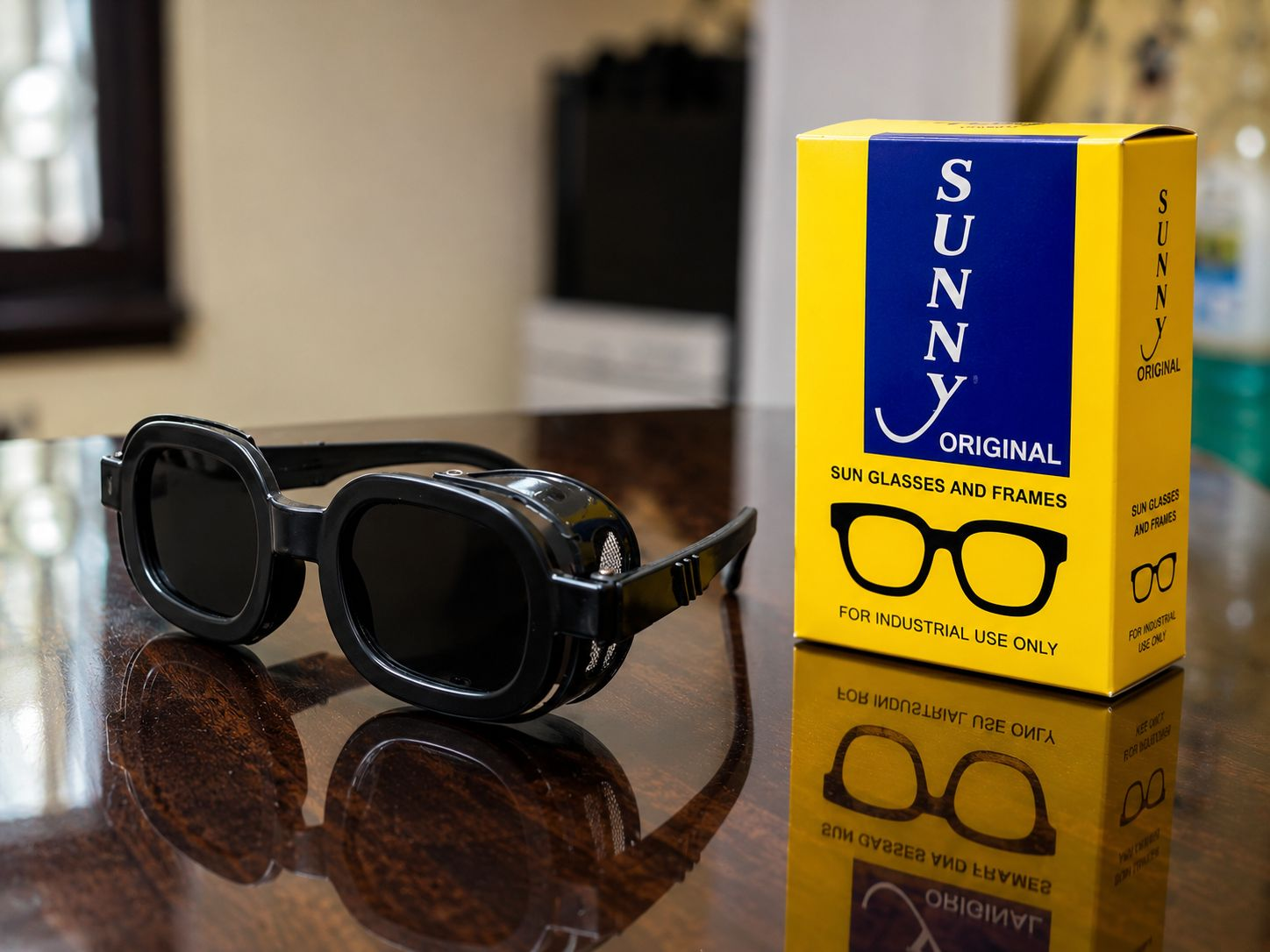 safety goggle sunny black