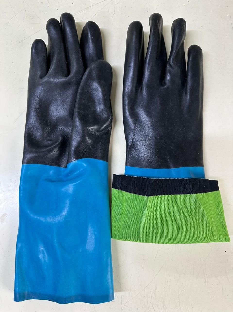 PVC Premium Double Padded Hand Gloves 15 inch
