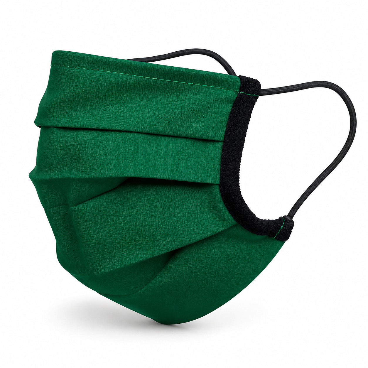 Green cotton mask