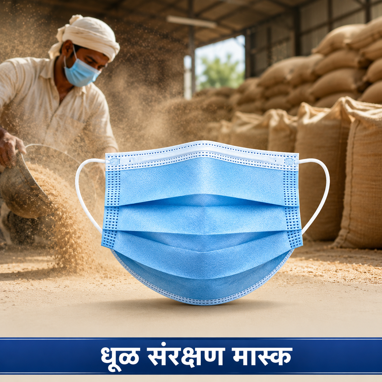 धूळ संरक्षण मास्क